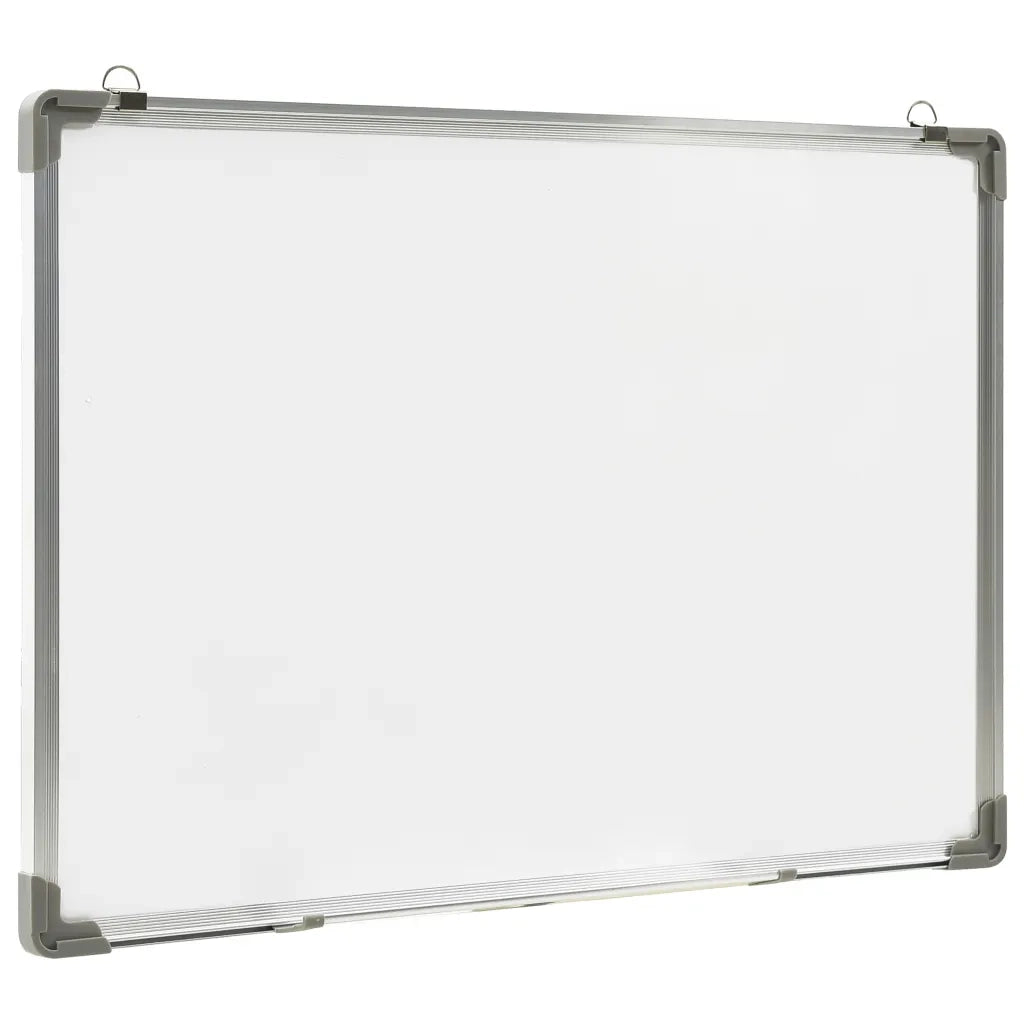 Lavagna Magnetica Bianca Cancellabile a Secco 70x50 cm Acciaio CFW1862147