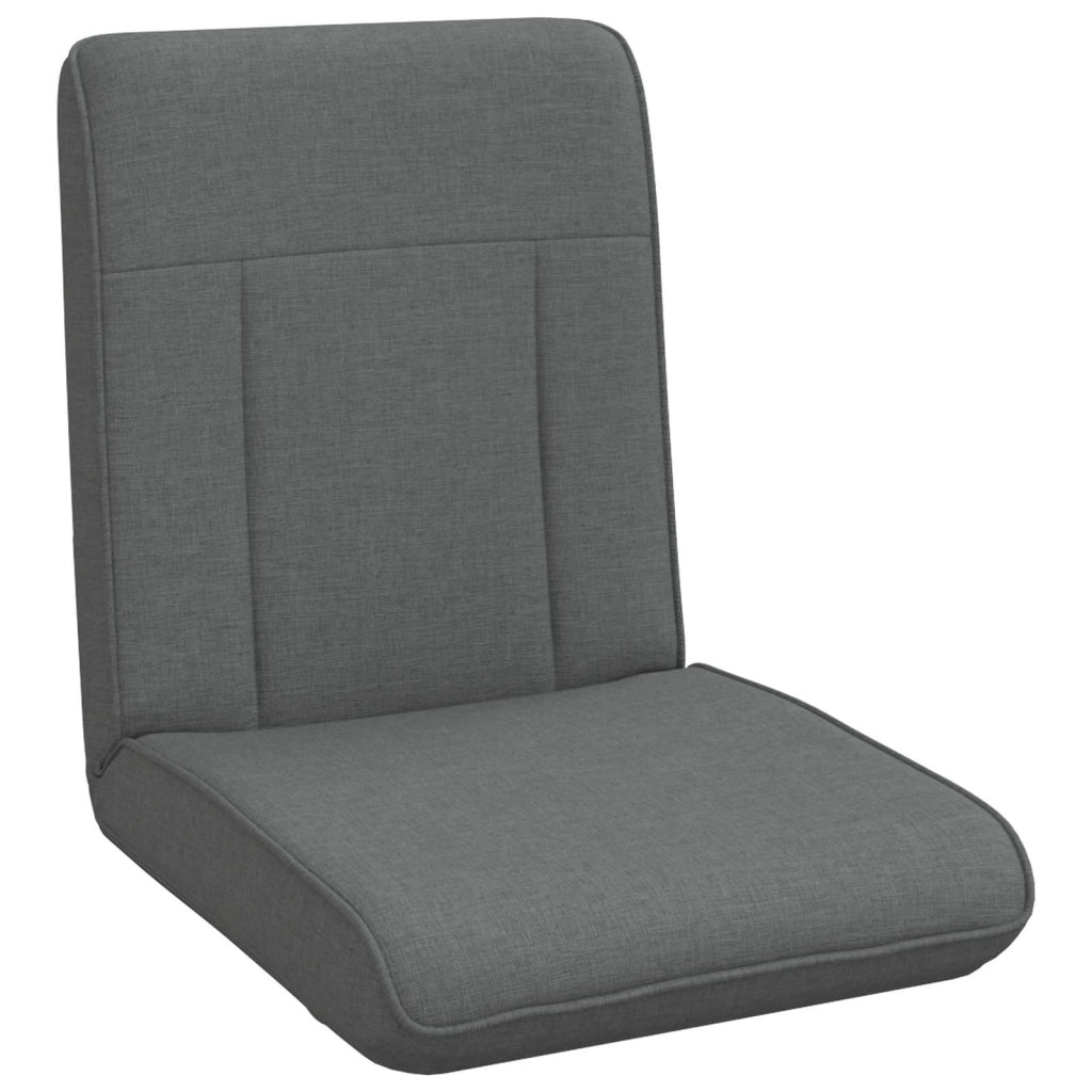 Sedia da Pavimento Grigio scuro 50 x 73 x 60 cm Tessuto 42028167