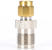 Adattatore coaxiale - Set da 2 - Convertitore HF di alta qualità - Adatto per cavi coaxiali