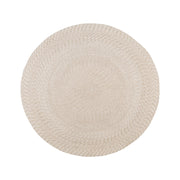 Tappeto Rotondo Menorca, Beige, Pet, 120x120x1 cm
