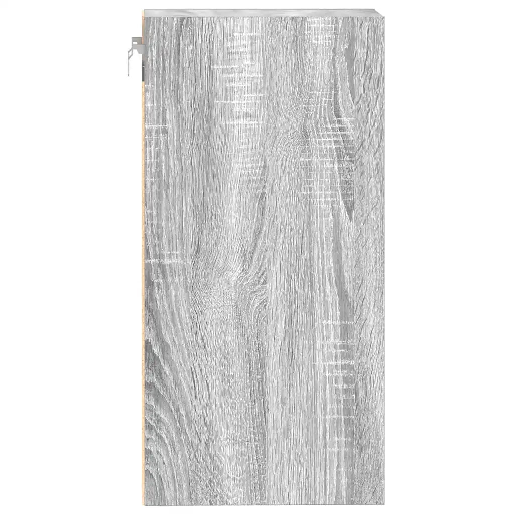 vidaXL Mobile Pensile “Riga” Grigio Sonoma 20x29,5x60 cm