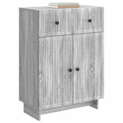 Credenza | Madia | Buffet da pranzo | Armadio da pranzo Grigio Sonoma 66 x 34,5 x 90 cm Legno ingegnerizzato