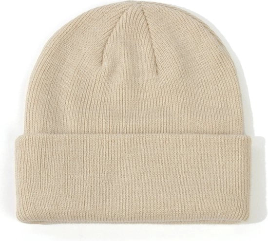 Muffe invernali per bambini - cappelli caldi per bambini - copricapi per bambini in lana - abbigliamento per bambini all'aperto - adatto per bambini di 2-6 anni - beige - 19*18cm