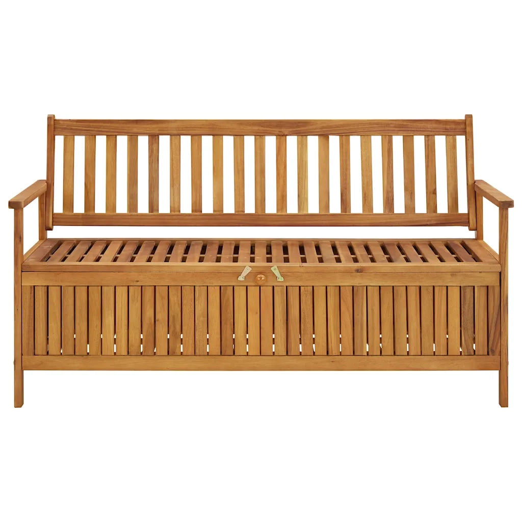 Cassapanca da Giardino 148 cm in Legno Massello di Acacia 310280