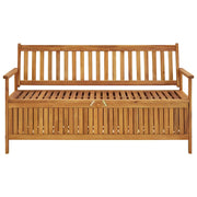 Cassapanca da Giardino 148 cm in Legno Massello di Acacia 310280