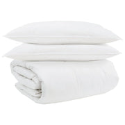 Set di Piumoni con cuscino 3 pz | Duvet Bianco Piuma d'anatra