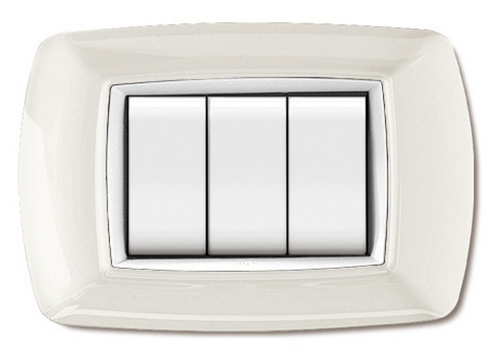 placca life modello living pl. bianca 3p cor. bian. cod:ferx.98401