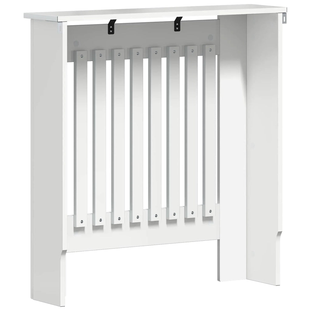 Copertura per radiatori Bianco Lucido 112 x 19 x 81,5 cm 884107