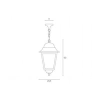 Plafoniera Da Esterno Contemporanea Mito Alluminio E Vetro Nero 1 Luce E27