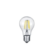 Lampadina LED sferica trasparente E27 8W 2700K Trio