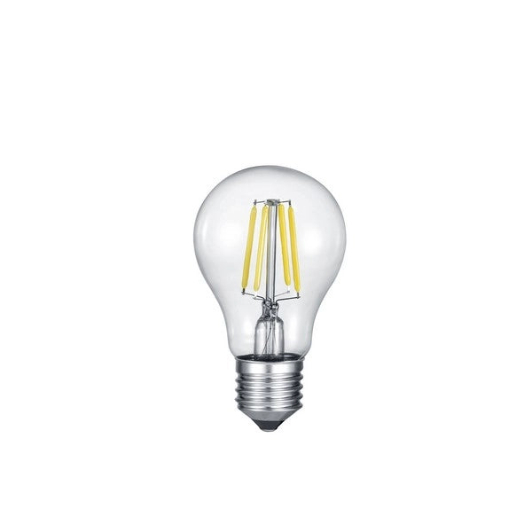 Lampadina LED sferica trasparente E27 8W 2700K Trio