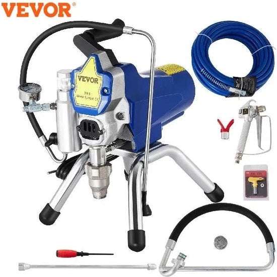 Pistola Spray a Secco 2200W Blu Professionale