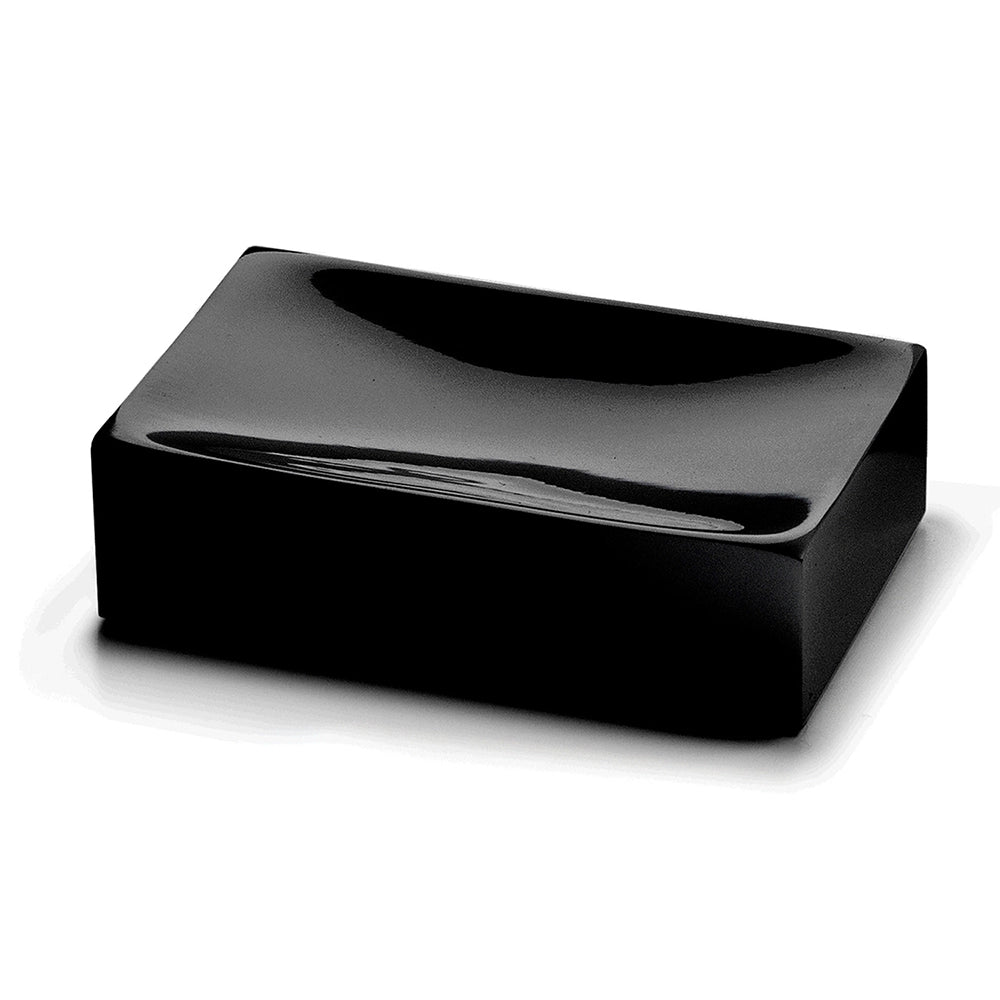 Set da 4 accessori d' appoggio GEDY linea Sofia nero matt