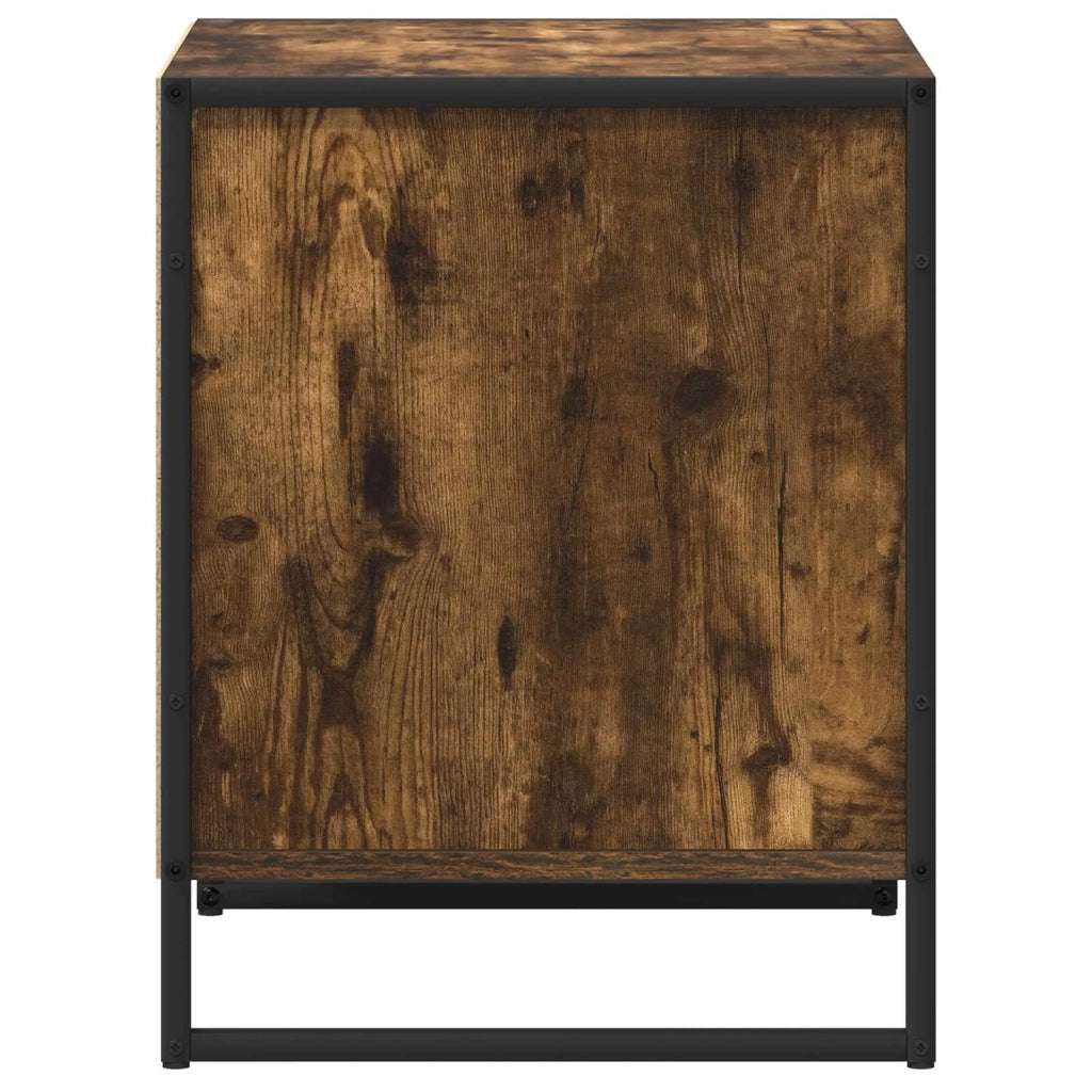 Comodino con cassetto 2 pcs Quercia Fumosa 50 x 39,5 x 50 cm 886671