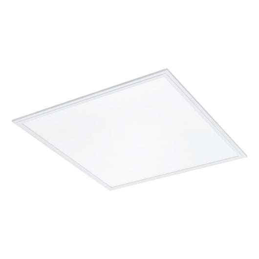 Plafoniera Moderna Salobrena-M Alluminio Bianco Luce Led Integrato 35W