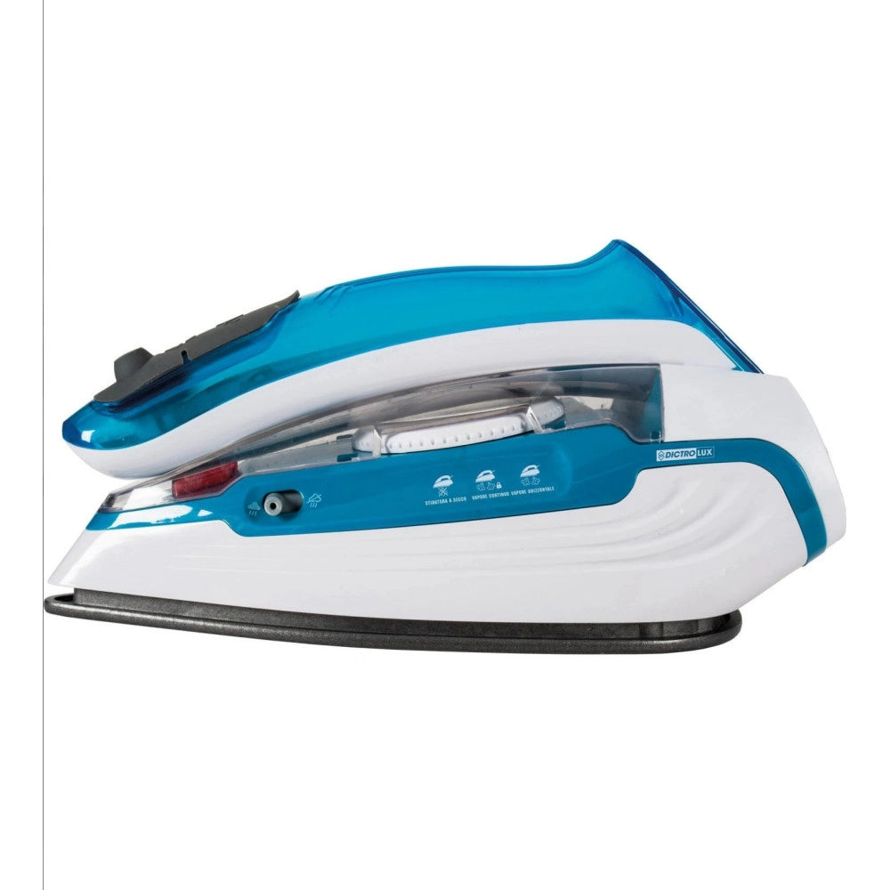 Trade Shop - Ferro Da Stiro Pieghevole A Vapore Da Viaggio Portatile 1100 Stiratura Verticale -