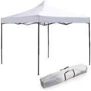 Gazebo Box tenda pieghevole  bianco giardino fiere stand mercatini3x3 automativo 