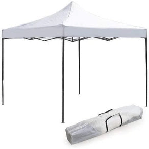 Gazebo Box tenda pieghevole  bianco giardino fiere stand mercatini3x3 automativo 