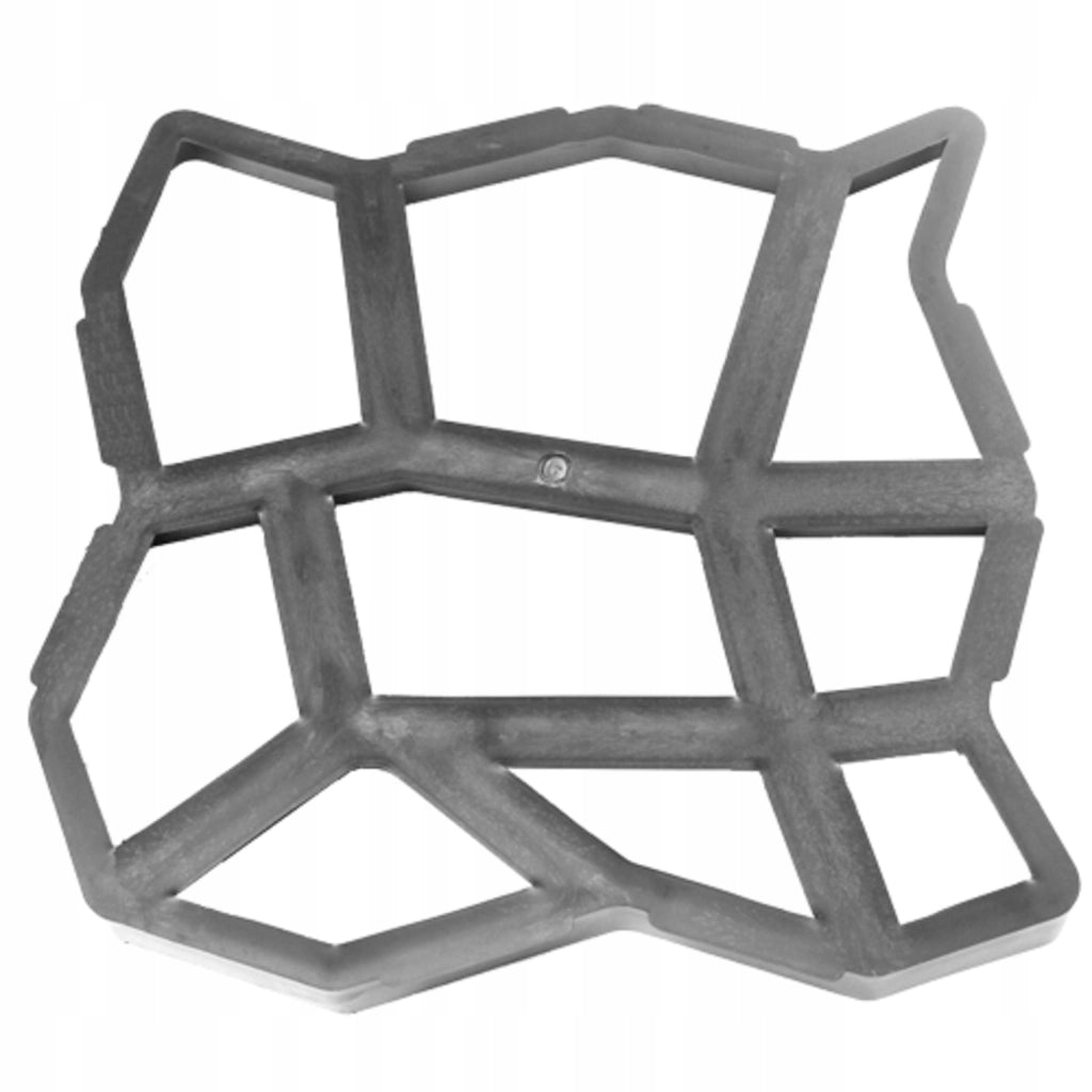 KADAX - Forma per pavimentazione, calcestruzzo, pietra, elementi decorativi a testa di gatto, matrice solida 42x43cm