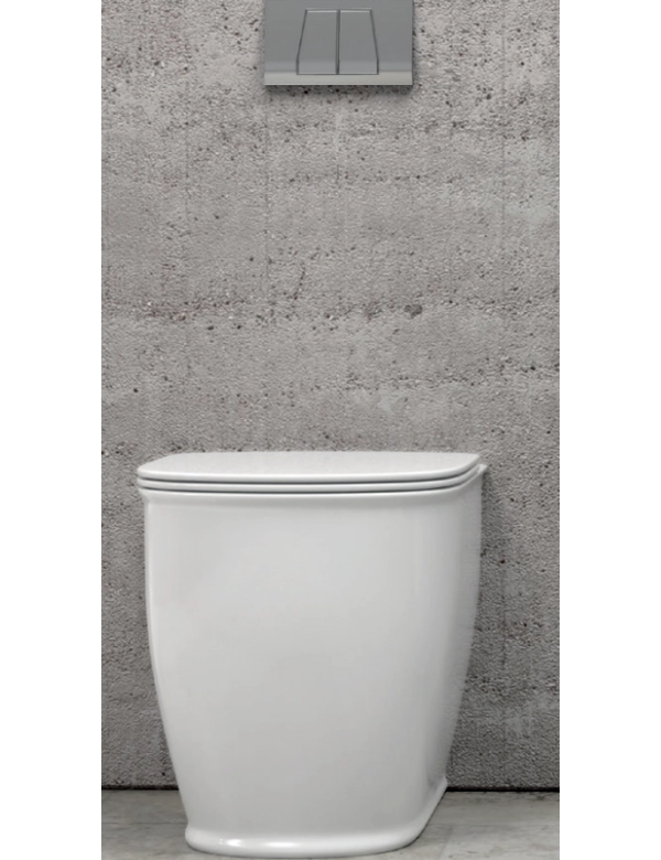 WC da appoggio GENESIS con sedile freno a caduta