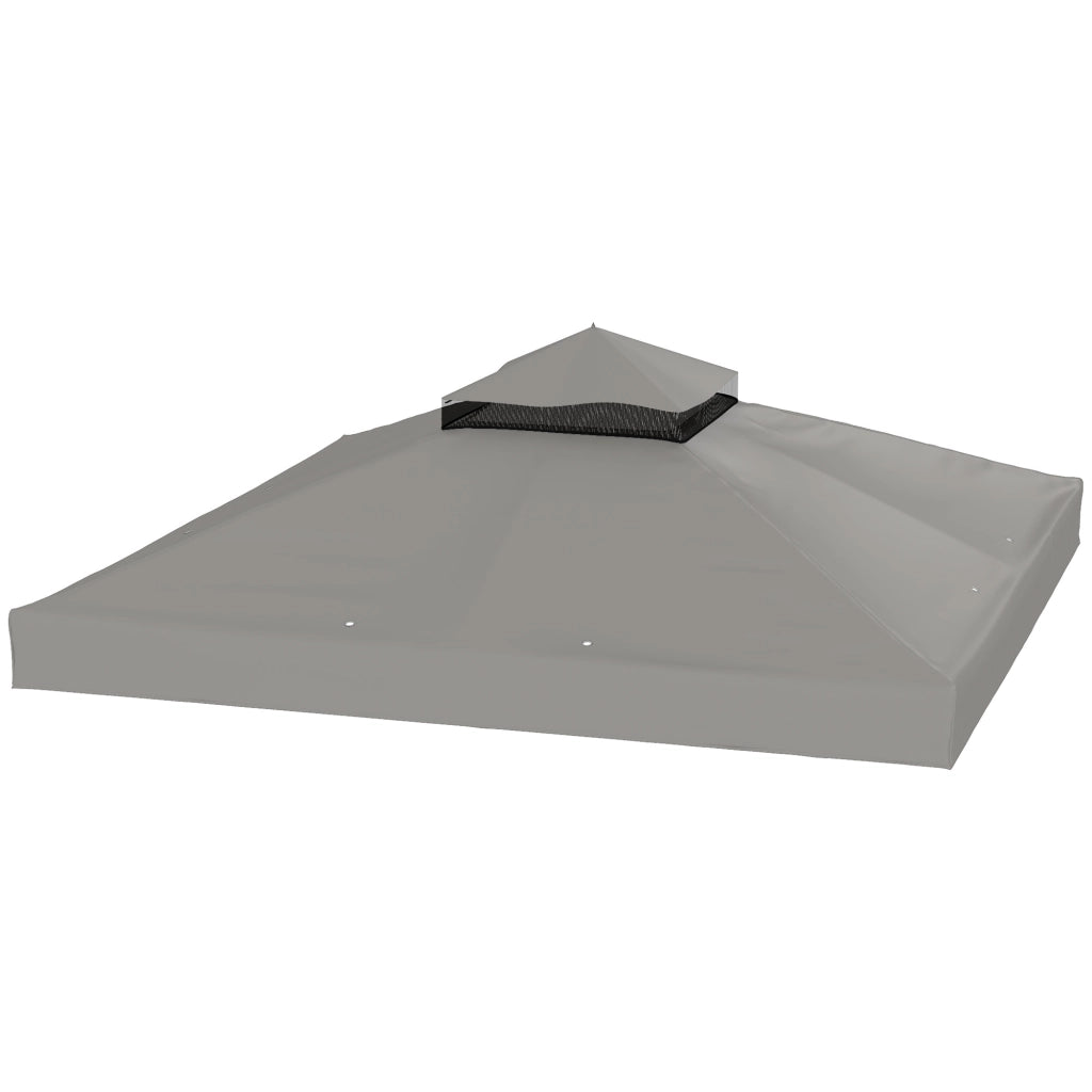 Tenda da giardino ¨C zephmum ¨C 3x3 m grigio UPF30+