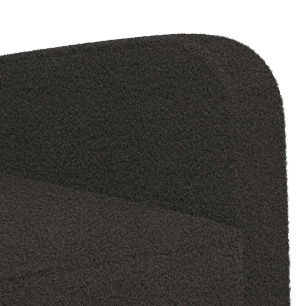 Poltrona Nero Pelliccia sintetica di agnello 42043410