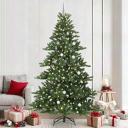 Albero di Natale Artificiale con Rami Pieghevoli Verde 240 cm 3397691