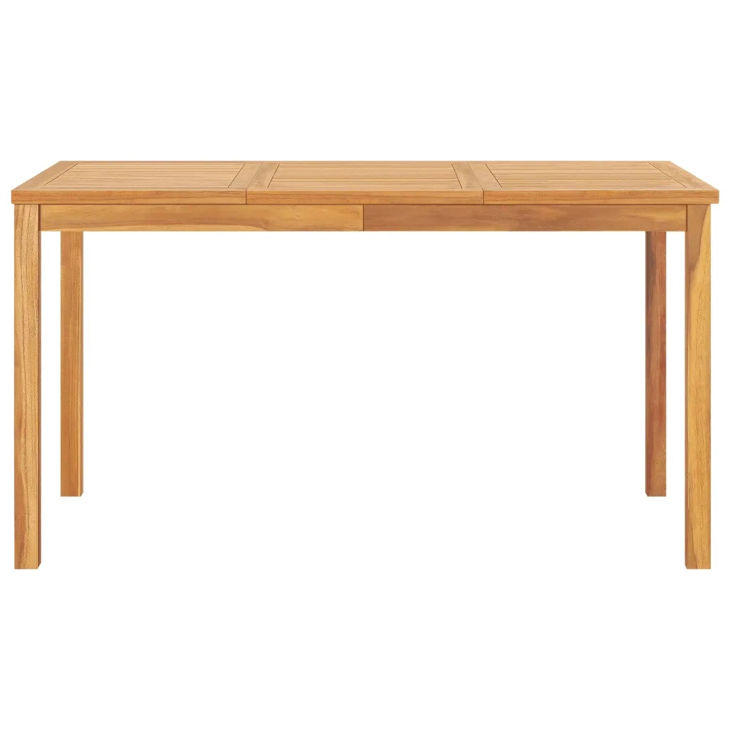 Set da Pranzo per Giardino 5 pz in Legno Massello di Teak 3157927