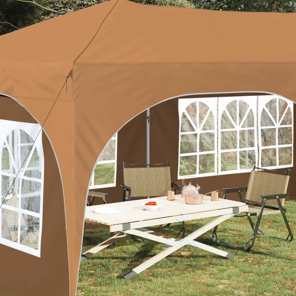 Tenda per feste a pop-up Beige 575 x 288 x 245 cm 42019892