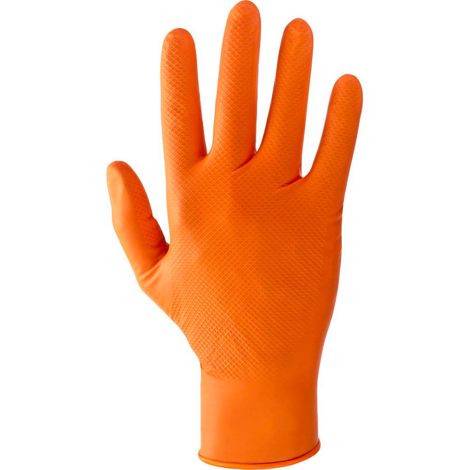 guanti in nitrile arancione tg.l (pz.50) cod:ferx.98472