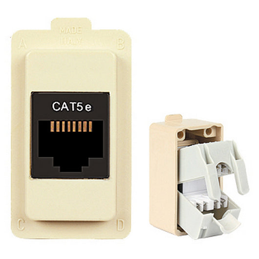 tondo art. ecl2583 presa telefonica rj45 cat5 cod:ferx.98481