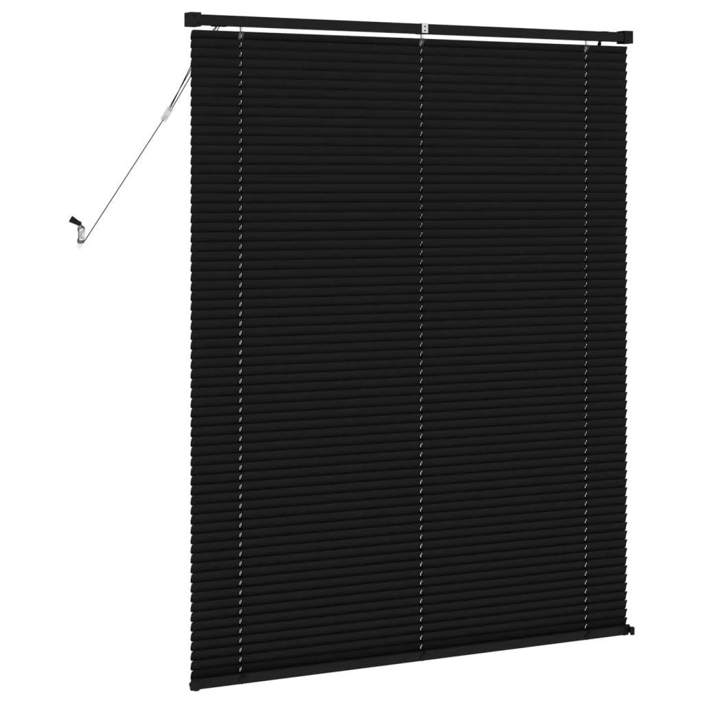 Tenda Veneziana | Tenda a lamelle Nero 150 x 110 cm 25 mm PVC