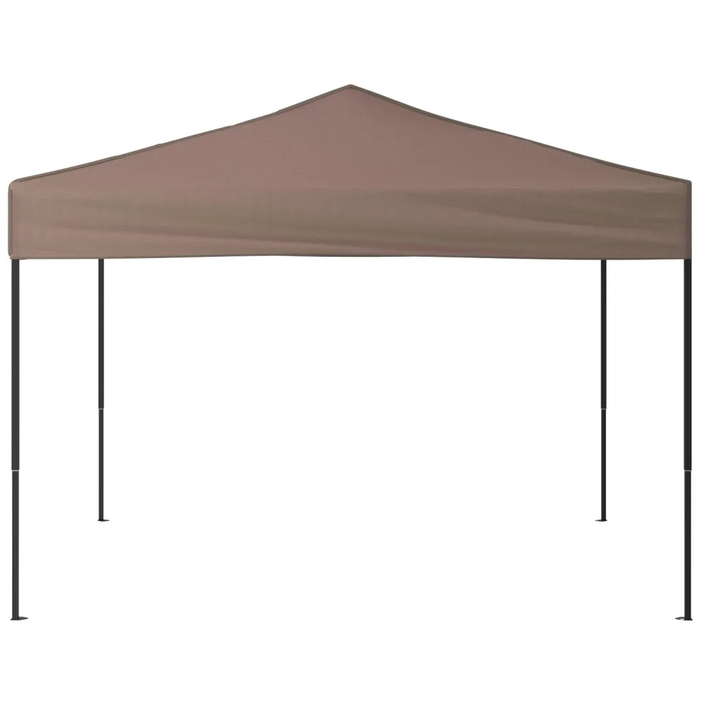 Tenda per Feste Pieghevole Tortora 3x3 m 93519