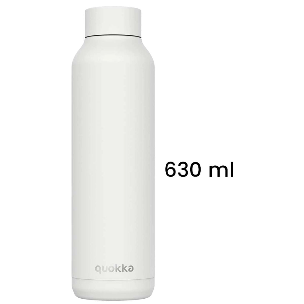 Bottiglia Termica 630 ml con Design Pulito Inox Ermetica Bianco Quokka