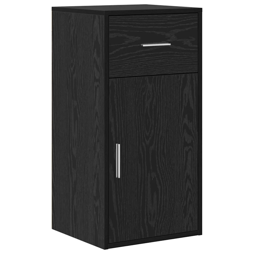 Scrivania ad angolo con cassetto Rovere Nero 102 x 88 x 75 cm 3337274
