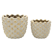 Cachepot Pepitas Coppia cm ø 23x18-18,5x15,5 (apertura cm ø 19-14)