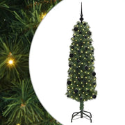 Albero di Natale Artificiale-Albero Natalizio con 150 LED Verde 150 cm 775083