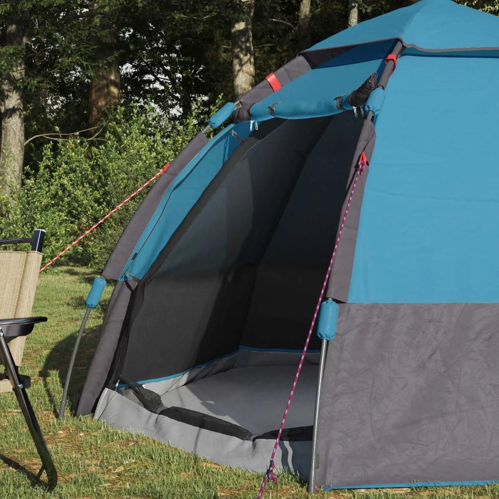 Tenda Istantanea con Telo Impermeabile per 4 Persone con Rilascio Rapido-Tenda da campeggio 329901