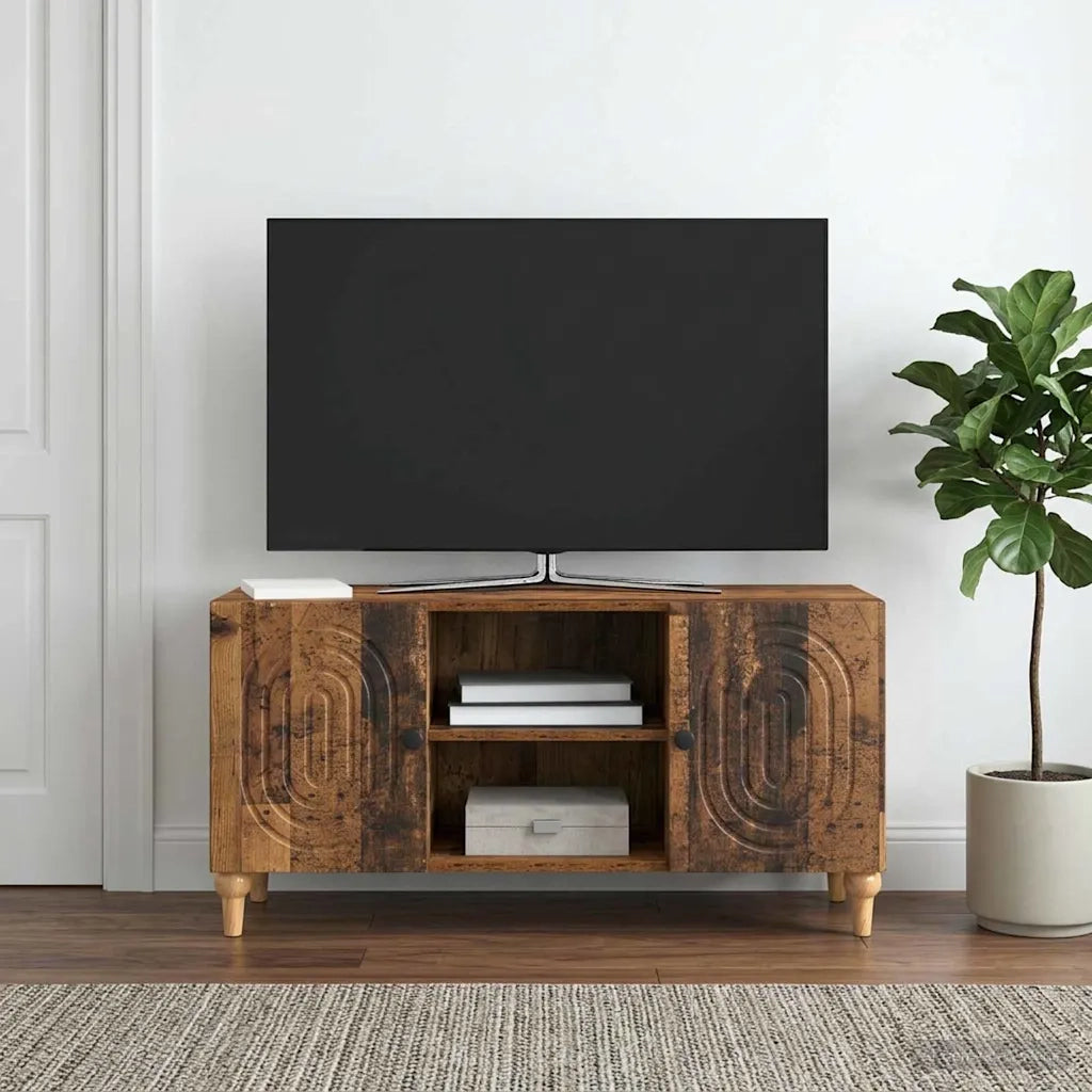 Mobile TV Legno antico 102 x 34,5 x 50 cm Legno ingegnerizzato 894243