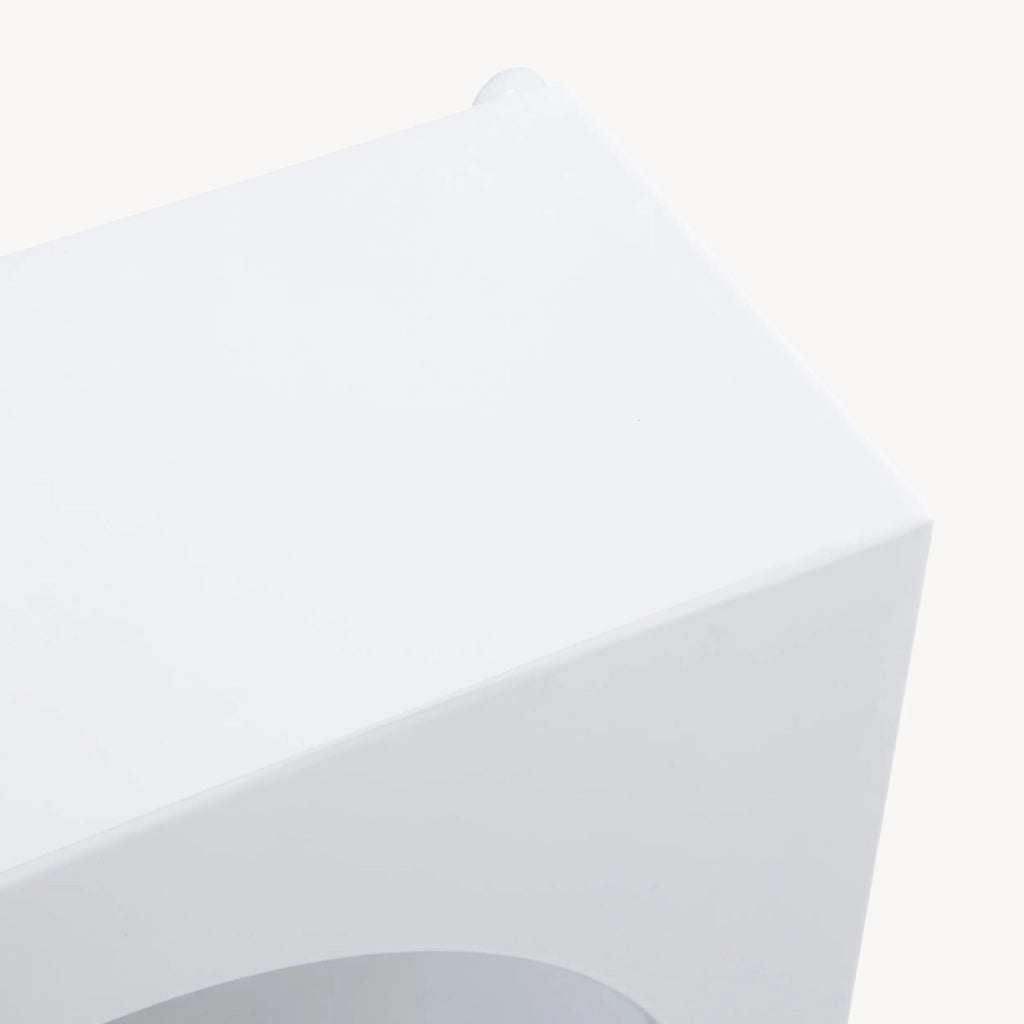 Scaffale da Parete Jäller Design Arcuato 40x30x13 cm Bianco [en.casa]