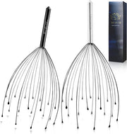 Set di 2 Borsetti per Capelli con Funzione di Massaggio per Capelli per Rilassamento Profondo e Stimolazione dei Capelli