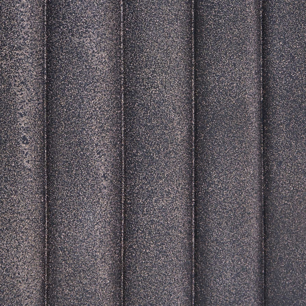 Tavolino da salotto in fibra di vetro MgO con piano rotondo resistente alle macchie UV e alla ruggine nero e oro