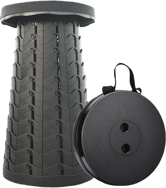 Sedia da Campeggio Telescopica - Luce e Stabilità - Sedia Pieghevole per Campeggiatori, Pescatori, Escursionisti e BBQ
