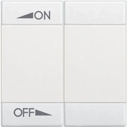 Copritasto LivingLight 2 funzioni con serigrafia ON OFF N4911M2AIN