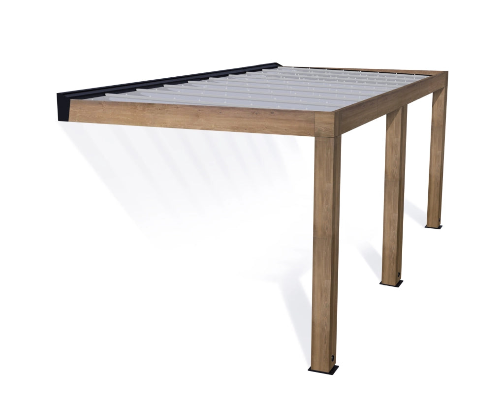 Pergola Helsinki 3X6 m Pergola in legno di cedro
