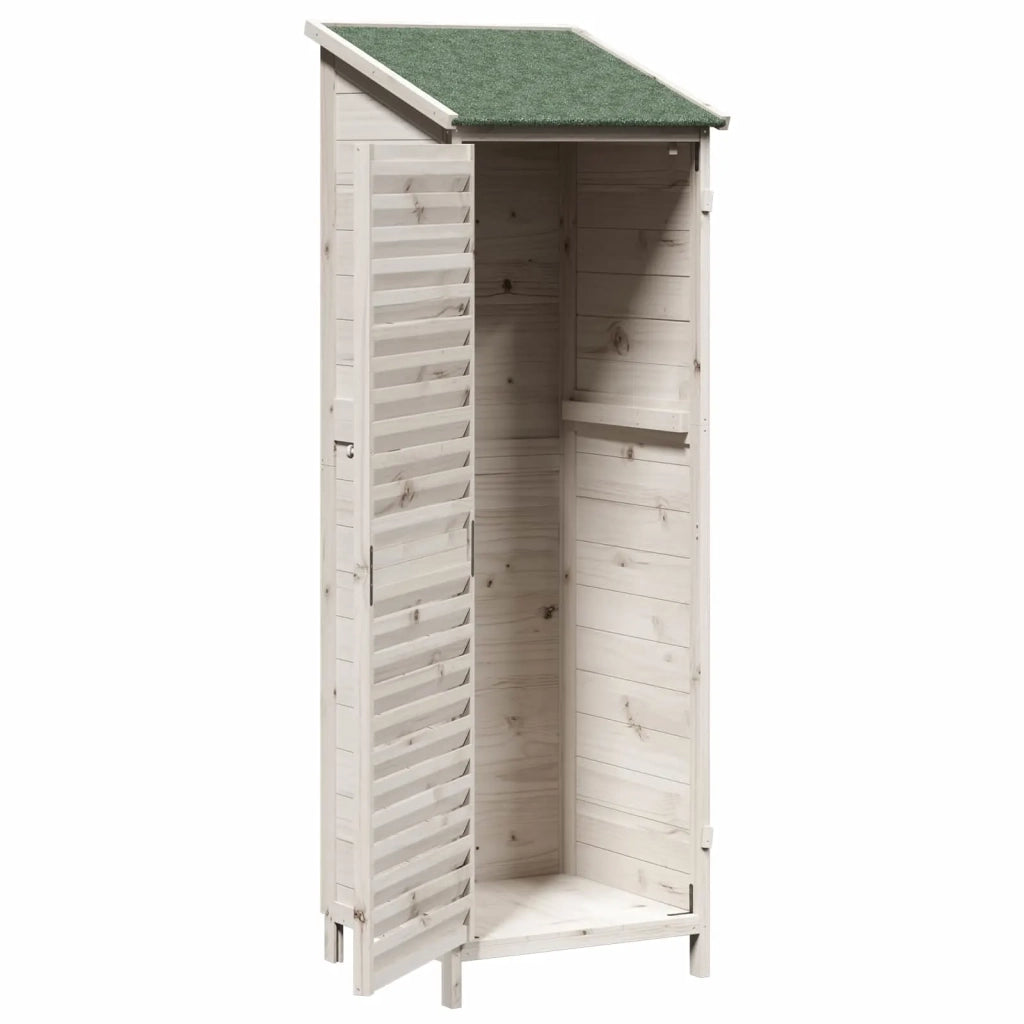 Capanno da Giardino Bianco 59 x 56 x 176 cm CFW5556335