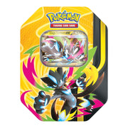 Pokemon, Tin da collezione Megaforze Mega Zeraora EX del GCC Pokemon,Eta6+
