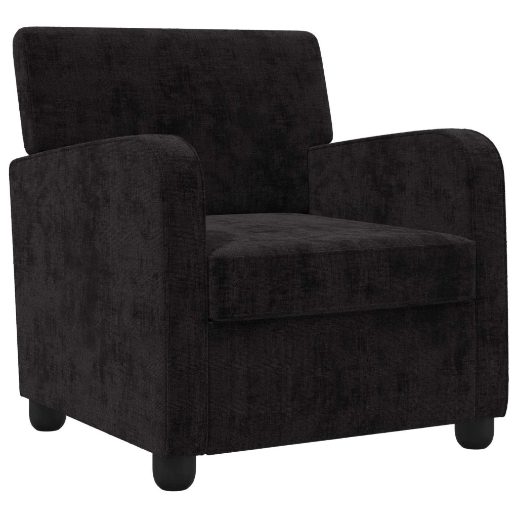 Poltrona Nero Chenille 42043445