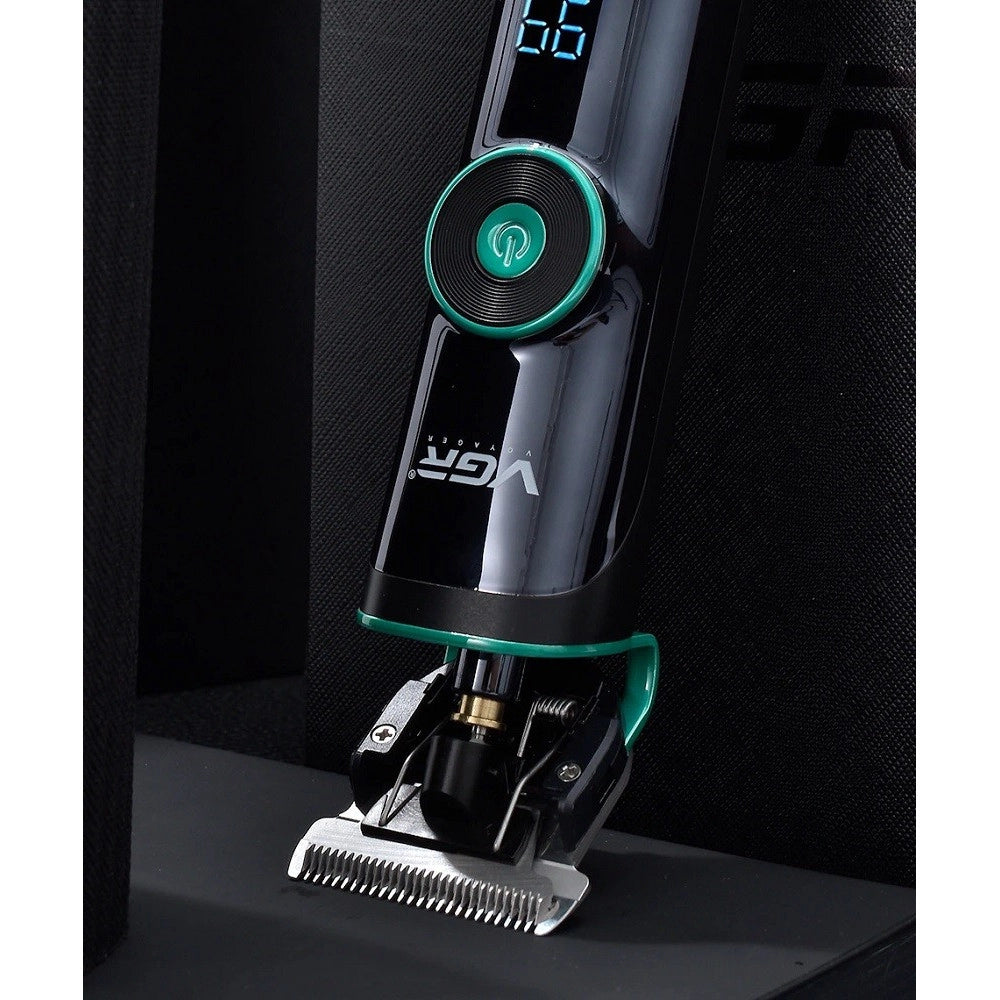 Trade Shop - Tagliacapelli Professionale Barba Trimmer Ricarica Rapida Con Pettini Guida V671 -