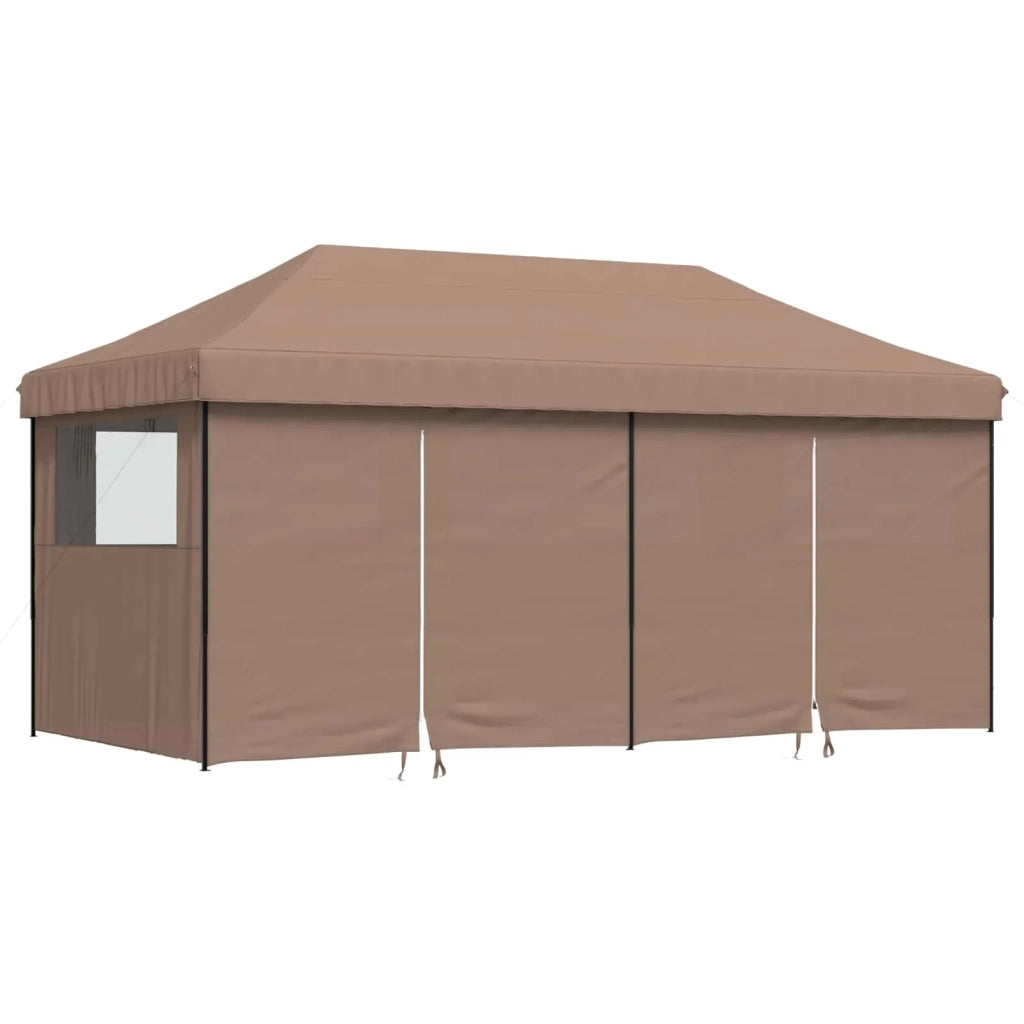 Tenda Party Marrone 292 x 580 x 315 cm Tessuto Oxford